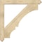 Ekena Millwork Balboa Arts and Crafts Rough Sawn Bracket w/ Offset Brace, Douglas Fir, 6"W x 42"D x 42"H BKT0604X42X42BOA03RDF - alternate 3